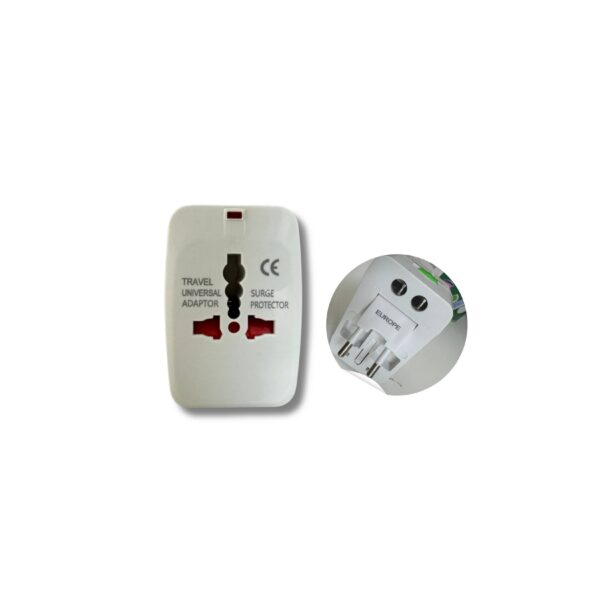 Adaptador viajero s/usb  [UM 1u | 20u | 200u]
