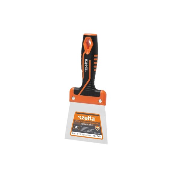 espatula p/enduir acero inox. 160mm zelta  [UM 1u | 60u]