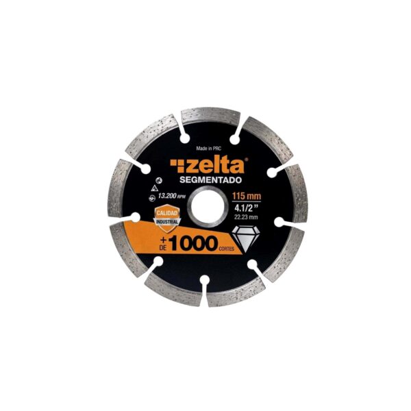 Disco diamantado segmentado 9″/230mm zelta  [UM 1u | 20u]