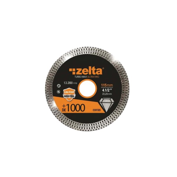 Disco diamantado turbo max ultra fino 7″/180mm zel  [UM 1u | 40u]