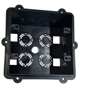 Caja de pvc cuadrada grande 10x10 [UM 10u | 100u]