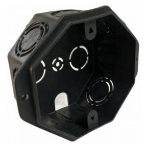 Caja de pvc octogonal [UM 25u | 100u]