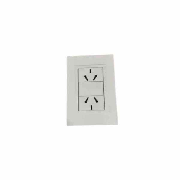 Linea armada doble toma binorma vertical 10 A Exultt [UM 1u | 15u]