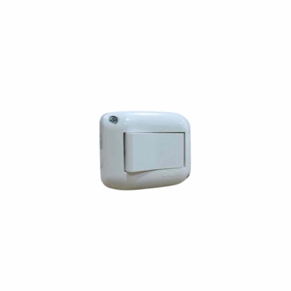 Caja armada Stik 1 interruptor 10 Ax  blanco
