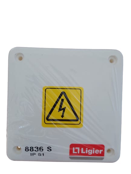 Caja estanco pvc ip51 int rosca rap 80x80x36  [UM 1u | 40u]