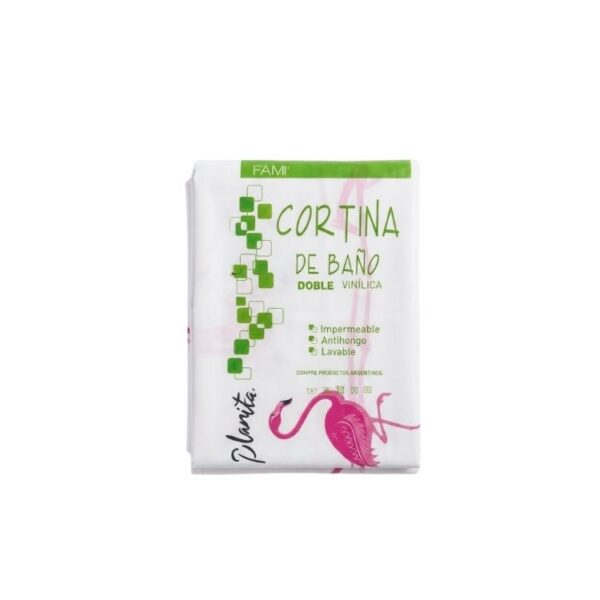 Cortina Doble Con Ganchos De Nylon  [UM 1u | 10]