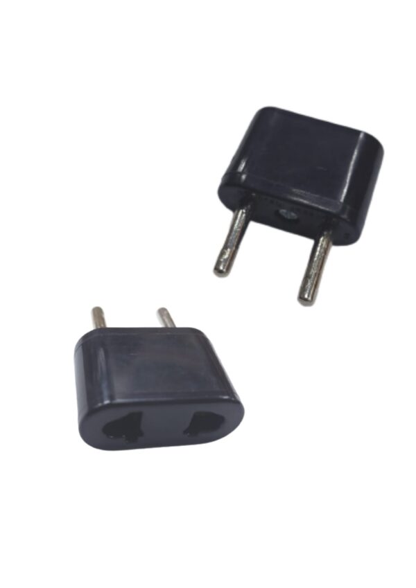 Adaptador americano/aleman negro  [UM 1u | 100u]