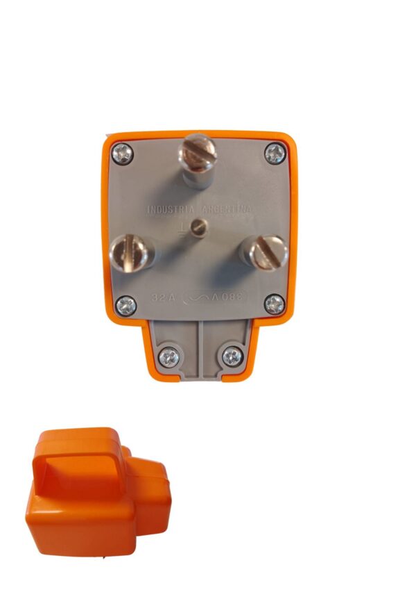 Ficha macho industrial 3×32 + t  [UM 1u | 20u | 80u]
