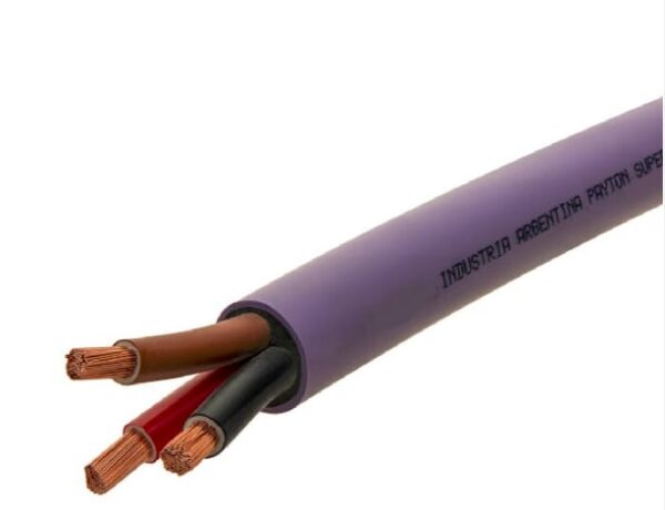Cable subterraneo 3x6mm x metro Normalizado Sellado  [UM 1u ]