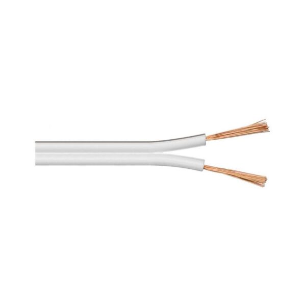 Cable paralelo 2×2.5mm blanco Nasello  [UM 1u ]