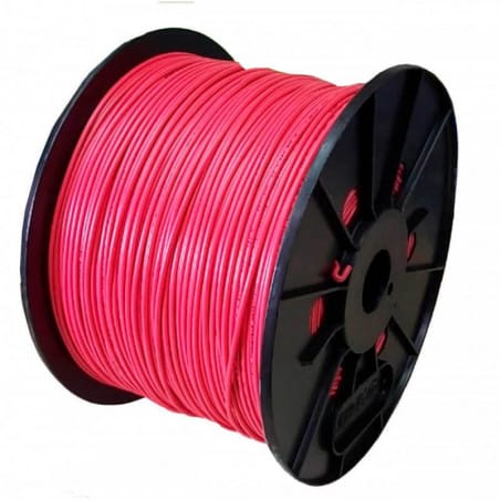 Cable unipolar 1.5mm rojo bobx900mts Normalizado Sellado  [UM 1u ]