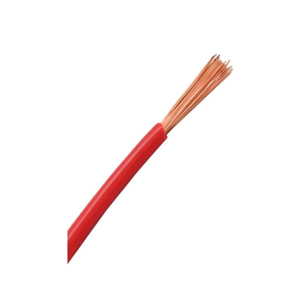 Cable unipolar 1mm rojo Normalizado Sellado  [UM 1u ]