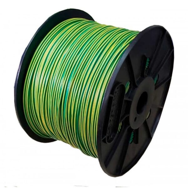 Cable unipolar 6mm verde bobx300mts Normalizado Sellado  [UM 1u ]