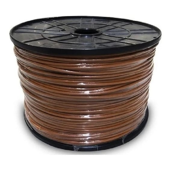 Cable economico unipolar 4mm marron bobx400mts  [UM 1u ]