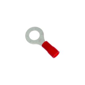 Terminal ojal 4mm rojo [UM 100u]