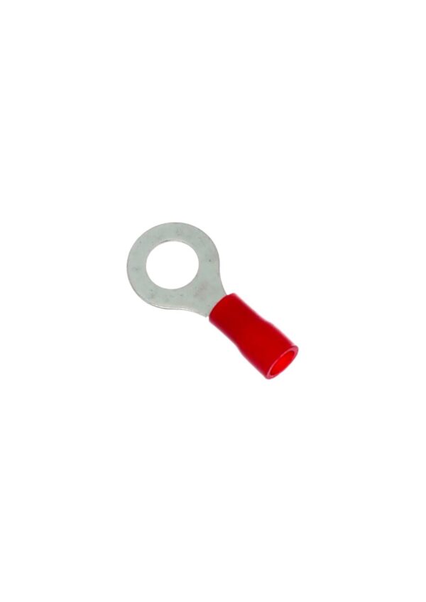 Terminal ojal 4mm rojo [UM 100u]