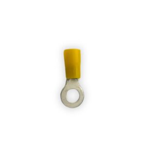 Terminal ojal 6mm amarillo [UM 100u]