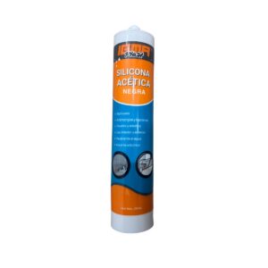 Silicona acetica negra 280ml Igma  [UM 1u | 24u]