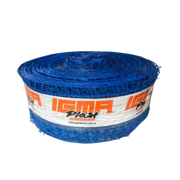 Malla plastica subterranea 30x100mts azul  [UM 1u ]