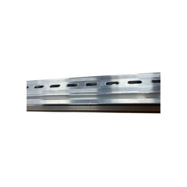 Riel din simetrico 35×7.5mm aluminio  [UM 1u | 10u]