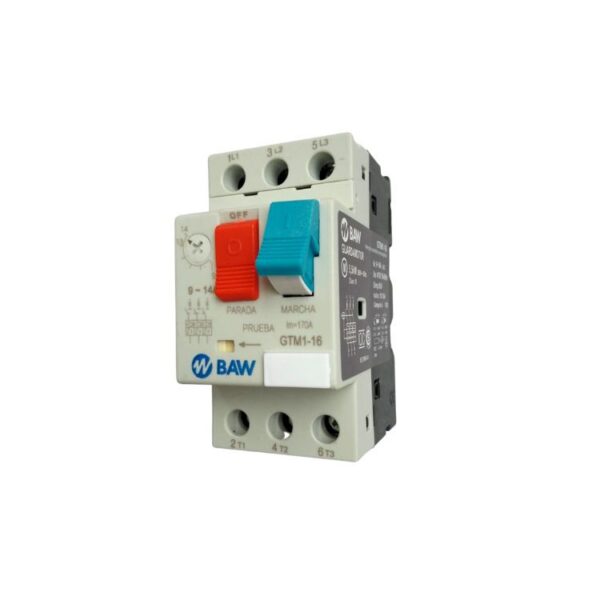 GUARDAMOTOR 3P 9-14 AMP CLASE 10#  [UM 1u  ]