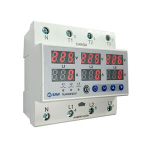 PROTECCIÃ“N Y MONITOR VOLTAMP 63A TRI-MON  [UM 1u]