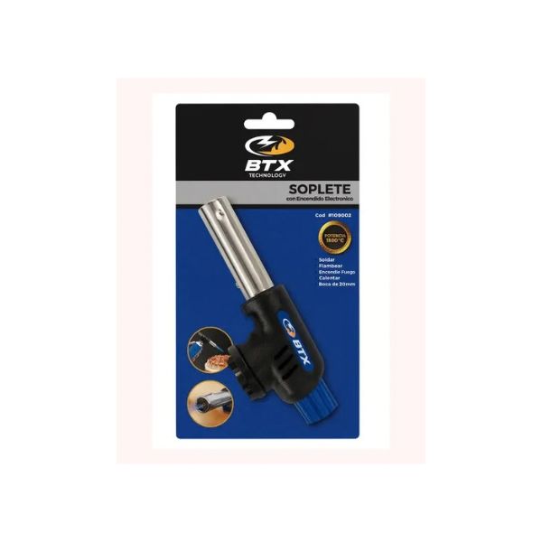 Soplete para gas butano c/chispero  [UM 1u | 60u]