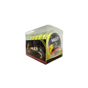 Multifilamento Grilon 8X p/pesca amarillo 0.20mm caja [UM 6u | 36u]