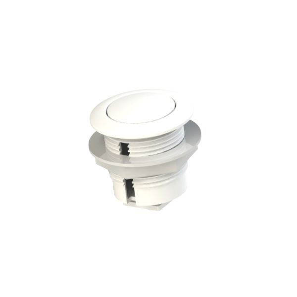 Boton de accionamiento superior 40 x 38 mm blanco [UM 1u | 150u]