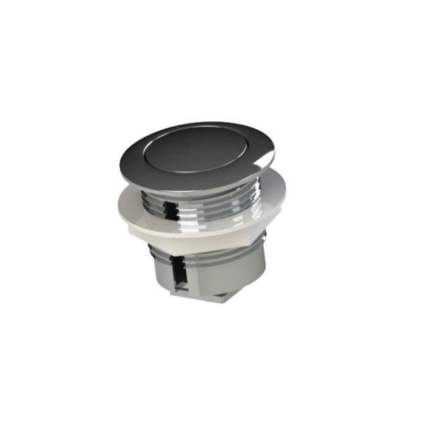 Boton de accionamiento superior 40 x 38 mm cromado [UM 1u | 150u]