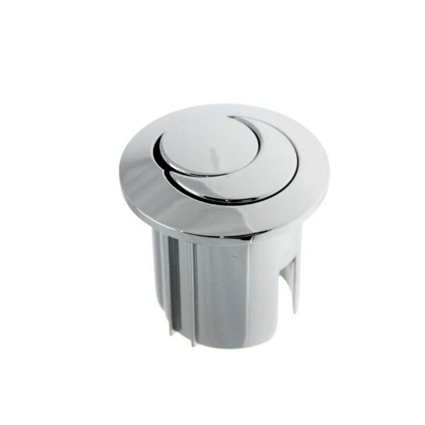 Boton de accionamiento superior doble 38 mm cromado [UM 1u | 150u]