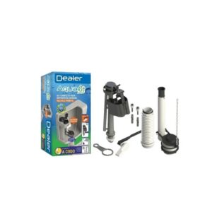 Conjunto accionamiento Aqua Kit 1/2" cromado palanca a codo [UM 1u | 12u]