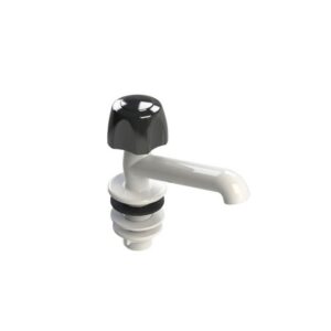 Canilla lavatorio 1/2" blanca Dealer [UM 1u | 100u]