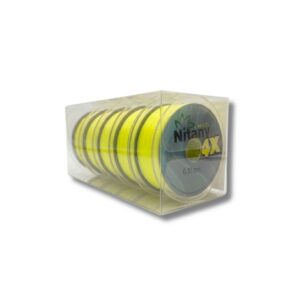 Multifilamento Nitanyl 4X p/pesca amarillo 0.30mm caja [UM 6u | 36u]